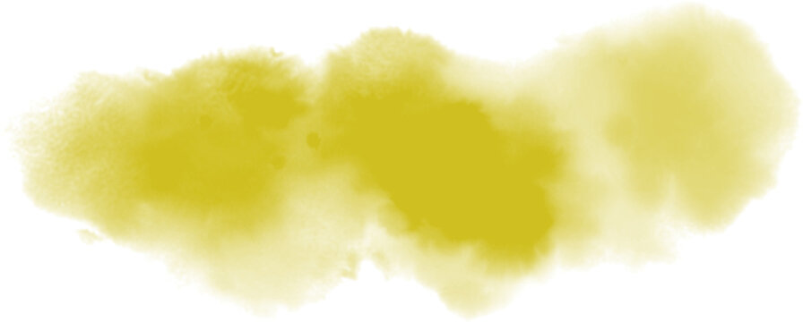Watercolor stain decoration