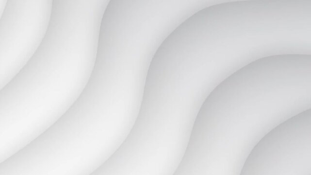 Abstract white light wave background layer motion loop