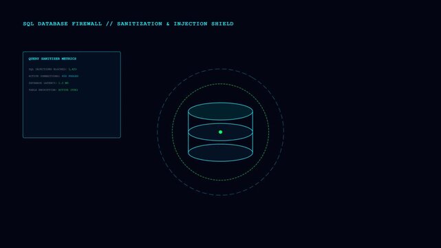 SQL Database Protection Injection Shield HUD Loop