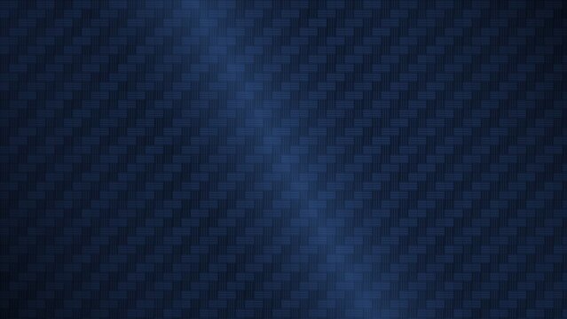 Abstract dark blue carbon fiber texture with diagonal weave pattern for technology background.