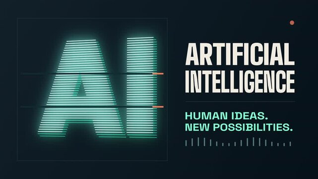 Artificial Intelligence Exhibit &mdash; Digital Holographic Typography