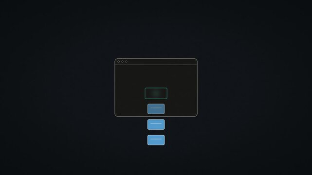 Financial service cards continuously embedding into a software platform window confirming integration