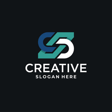 This clever logo, with interlocking designs, symbolizes collaboration and creativity, making it ideal for a firm specializing in innovative and strategic solutions.
