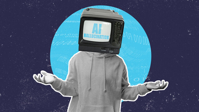 Discussion of fake news and AI hallucination