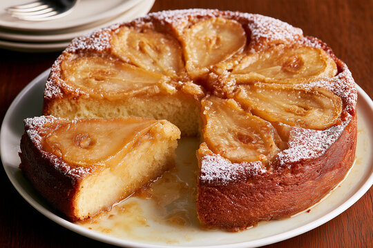 Pear Tin cake 