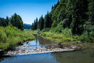 Basen turkusowy kolor, wakacji czad, relax, miłość, wypoczynek © Maciej G. Szling