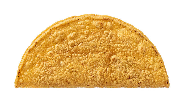 Empty Hard Crispy Taco Shell Isolated PNG Transparent Background