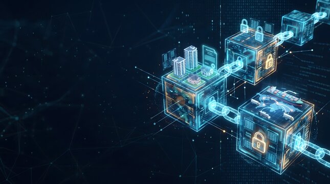 Digital ledger secured by blockchain technology in networked