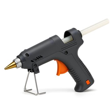 Black and orange electric hot glue gun