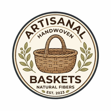 Artisanal Handwoven Baskets Crafted from Natural Fibers for Eco-Friendly Home Decoration