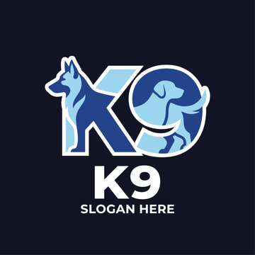 Featuring stylish dog silhouettes, this logo perfectly embodies a pet services business, aimed at dog lovers and highlighting the love for canines as companions.