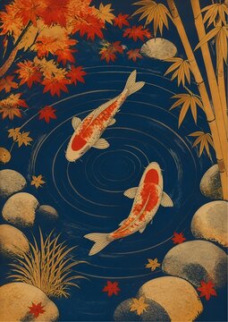 japanese koi fish