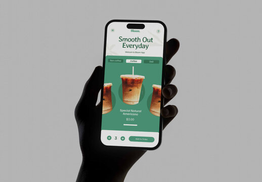 Phone Screen Mockup