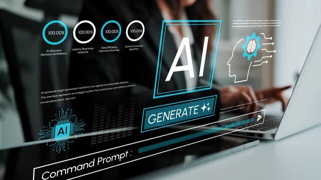 Professional Hands Engaging with Innovative AI Technology on Laptop Interface Featuring Graphs and Data Analysis for Business Insights. Entropy.