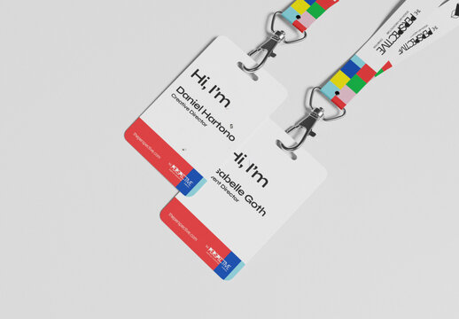 ID Card Mockup