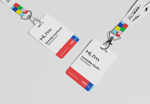 ID Badge Mockup