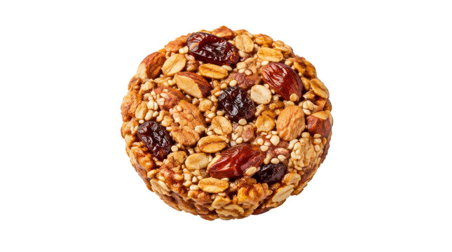 Granola Cluster with Oats Nuts and Dried Fruit
