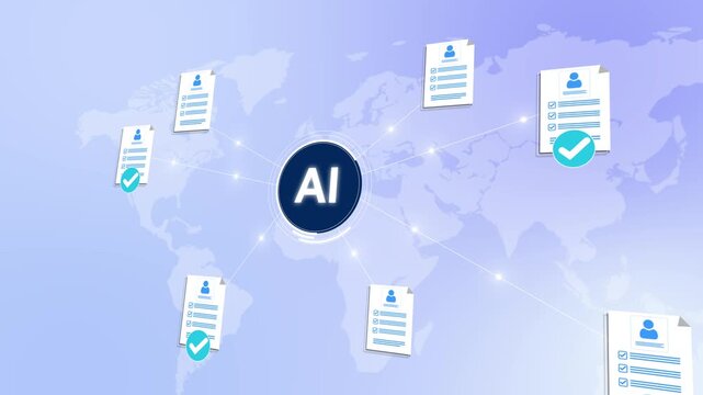 AI Global Talent Search and International Recruitment Network