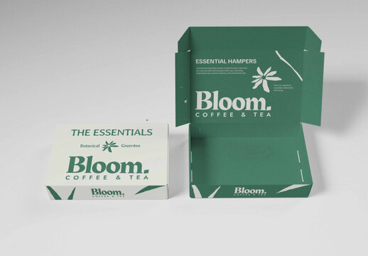 Cardboard Box Mockup