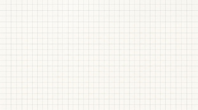 White graph paper grid texture with thin grey lines and copy space
