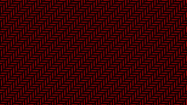 Red Herringbone Pattern on Black Background Seamless Texture image photo