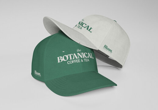 Stacked Cap Mockup