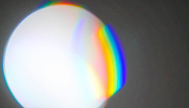 Diffused yellow green glowing light spills on dark textured black background, soft bokeh orbs positioned left, photorealistic noise overlay effect Generative AI