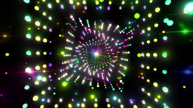 Square Pulse Tunnel Background