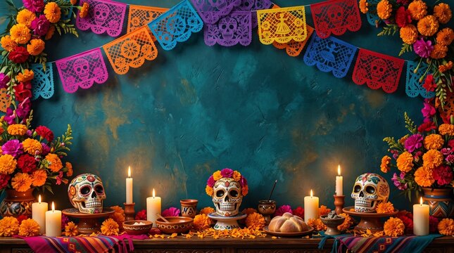 D&iacute;a de muertos wallpaper