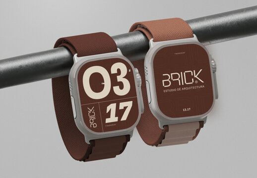 Smartwatch Screen Mockup