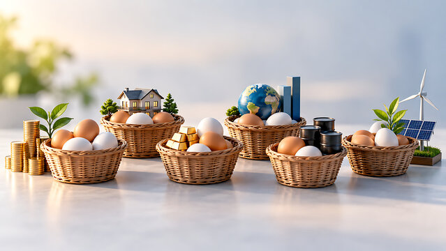 Diversified Investment Basket Concept