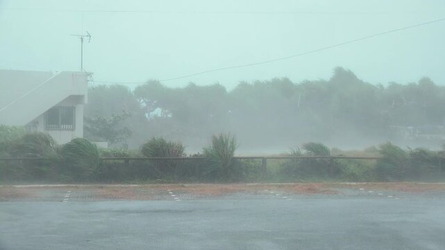 Hurricane Makes Landfall With Extreme Winds And Torrential Rain