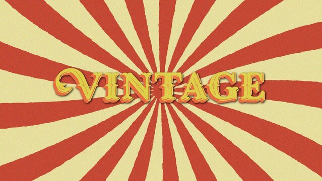 Bold Vintage Retro Typography