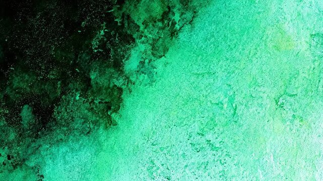 Abstract green texture with gradient shades and mottled surface details