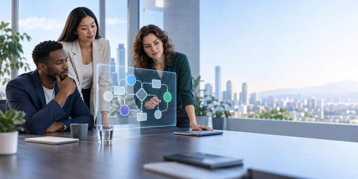 Diverse Team Reviewing Responsible AI Decision Process