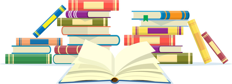 Open book with an upside down pages