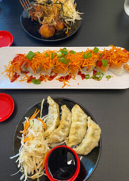 Selection of Japanese food 
