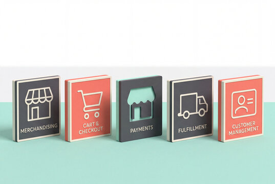 Ecommerce workflow blocks for retail operations and customer service