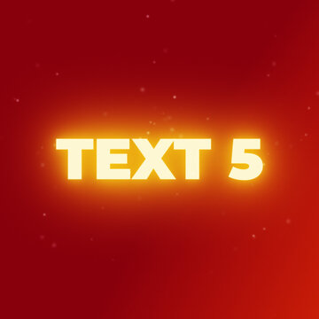 Autumnal Vibes Gradient Text Intro Title Square