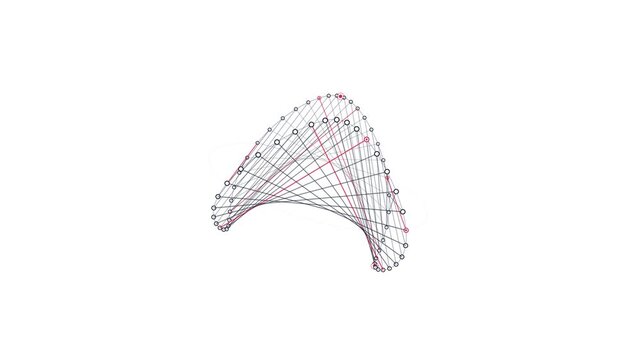 Shifting Geometric Point and Line Network