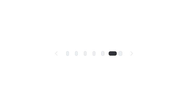 Horizontal Pagination Slider UI Component