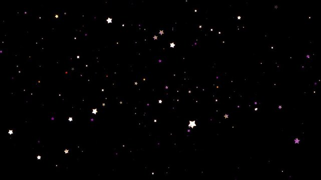 Dust glitter shining star animation, particle streaks light explosion, magic sparkles glitter line stars burst background, sparkling stars motion with twinkling particle dust black screen. 4k