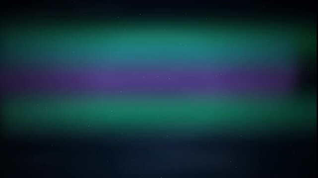 A high-speed time-lapse of wispy cirrus clouds racing beneath a shimmering aurora borealis in the upper atmosphere.