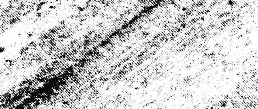 Dense diagonal scratches and broken dark marks create a coarse distressed printed texture.