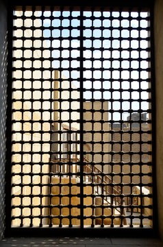 Photo of an old window in an old house