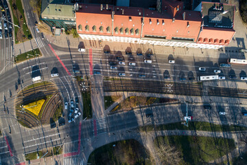 panorama miasta -Waly Jagielonskie. Pomorskie © WojciechWojcik