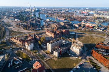 panorama miasta . Pomorskie © WojciechWojcik