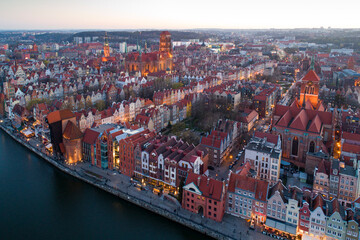 panorama miasta . Pomorskie © WojciechWojcik
