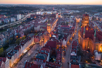 panorama miasta -Stare Miasto. Pomorskie © WojciechWojcik