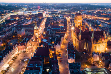 panorama miasta -Stare Miasto. Pomorskie © WojciechWojcik